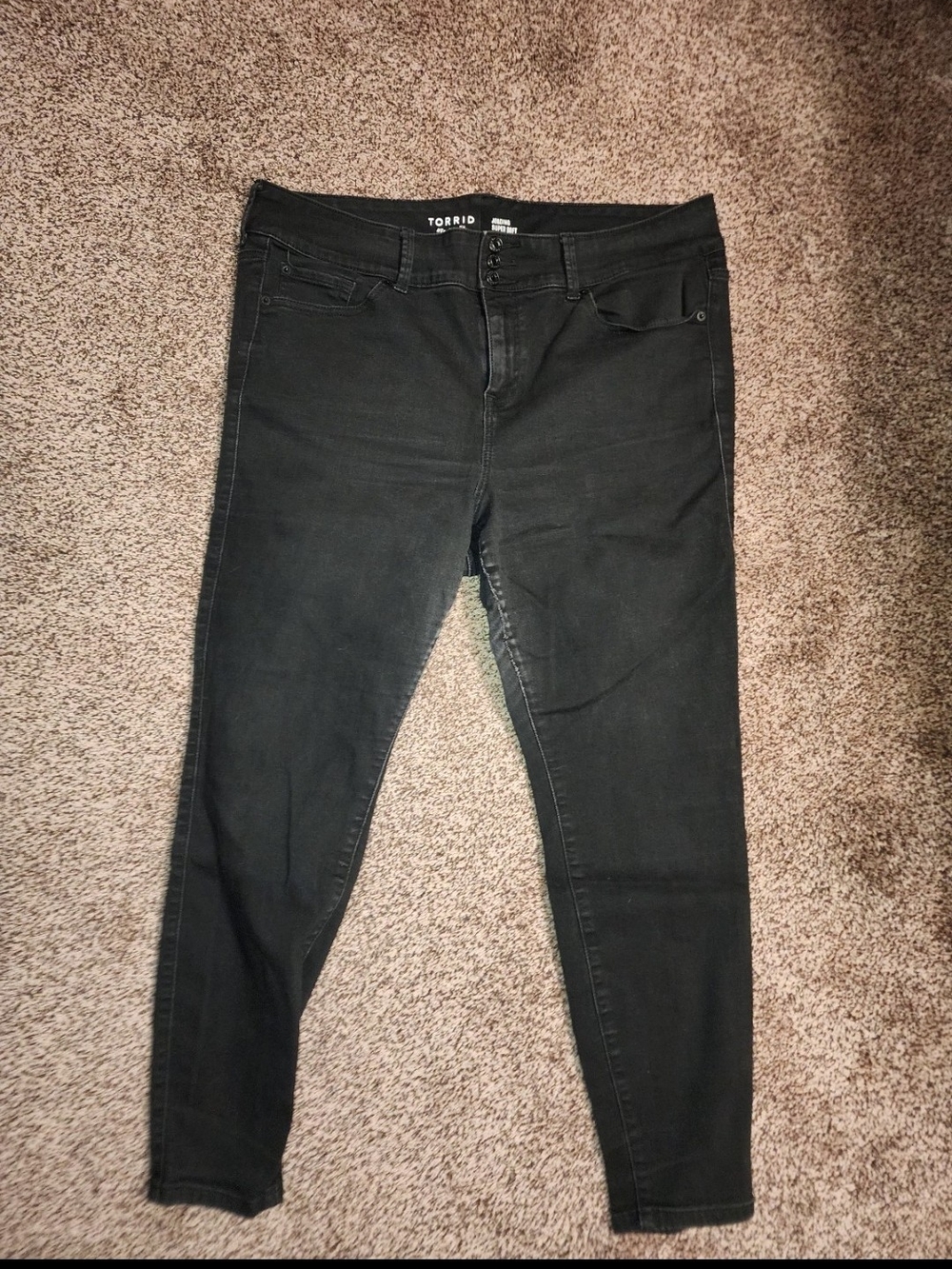 torrid Black Skinny High-Rise Jeans